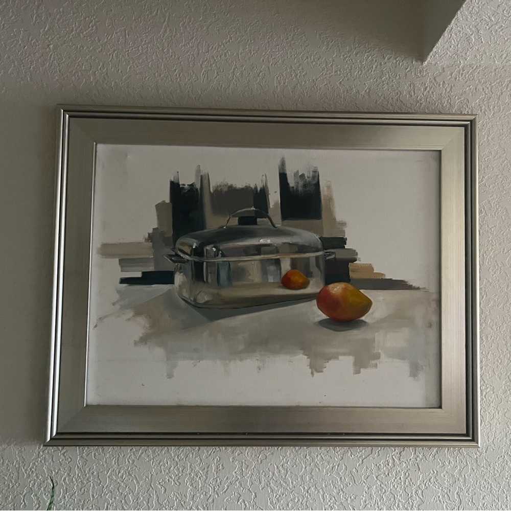 Original Oil Painting on Canvas with Frane